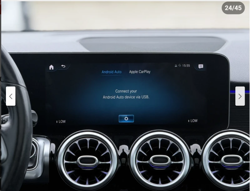 Mercedes-Benz GLB LANE* ASSIST* МЪРТВА* ТОЧКА* ХЕДЪП* HARMON* KARDON, снимка 12 - Автомобили и джипове - 52934690