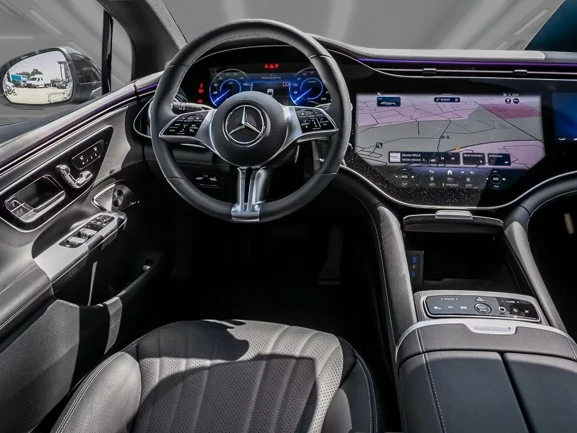 Mercedes-Benz EQE 500 4Matic = AMG Line = Premium Plus Гаранция, снимка 4 - Автомобили и джипове - 55788868
