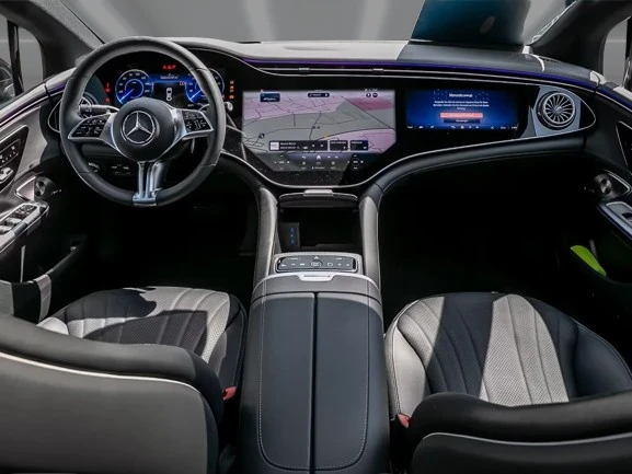 Mercedes-Benz EQE 500 4Matic = AMG Line = Premium Plus Гаранция, снимка 5 - Автомобили и джипове - 55788868