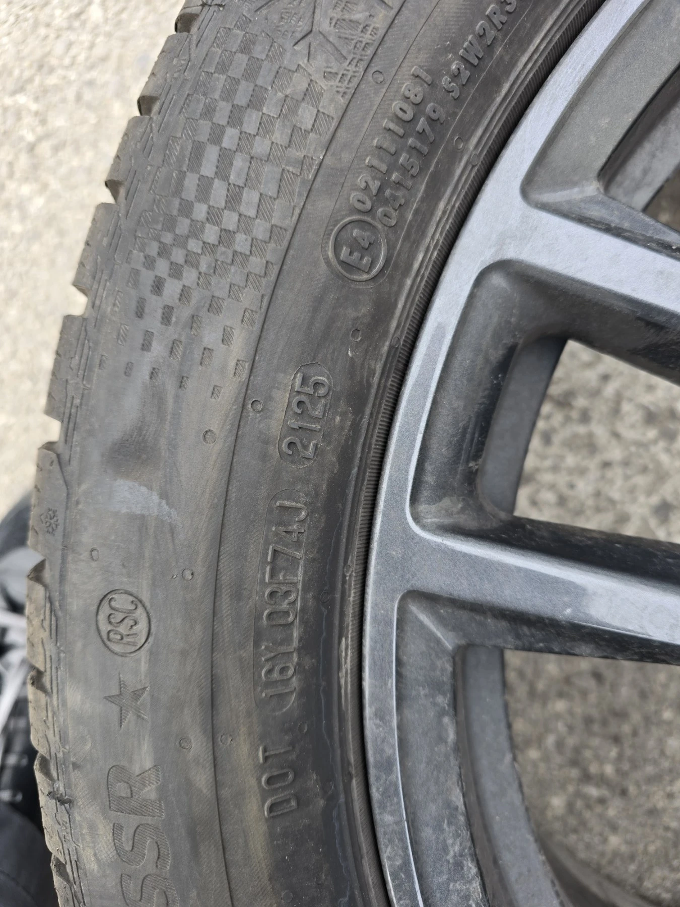 Гуми с джанти Continental 245/50R19, снимка 2 - Гуми и джанти - 55948020