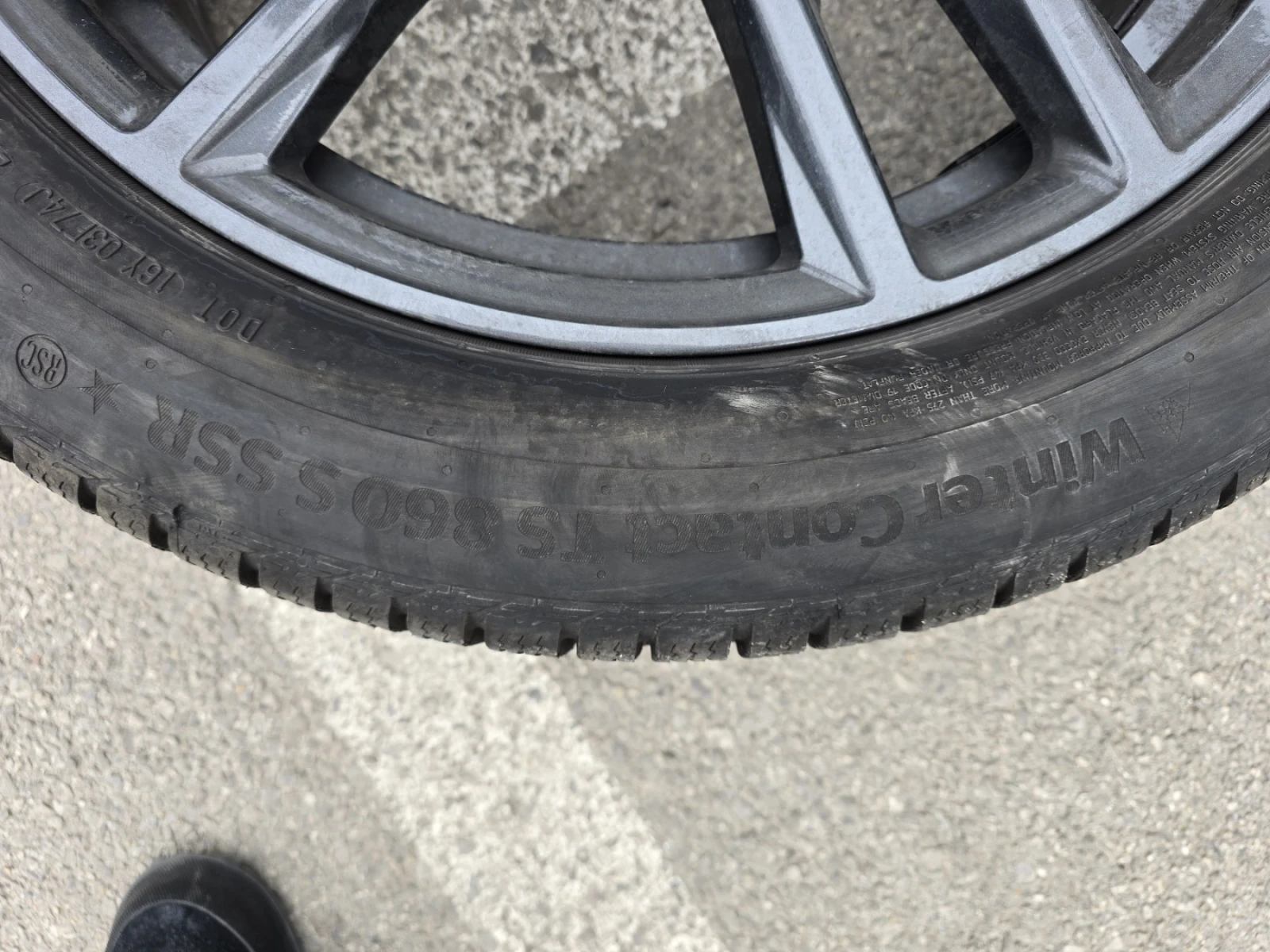 Гуми с джанти Continental 245/50R19, снимка 5 - Гуми и джанти - 55948020