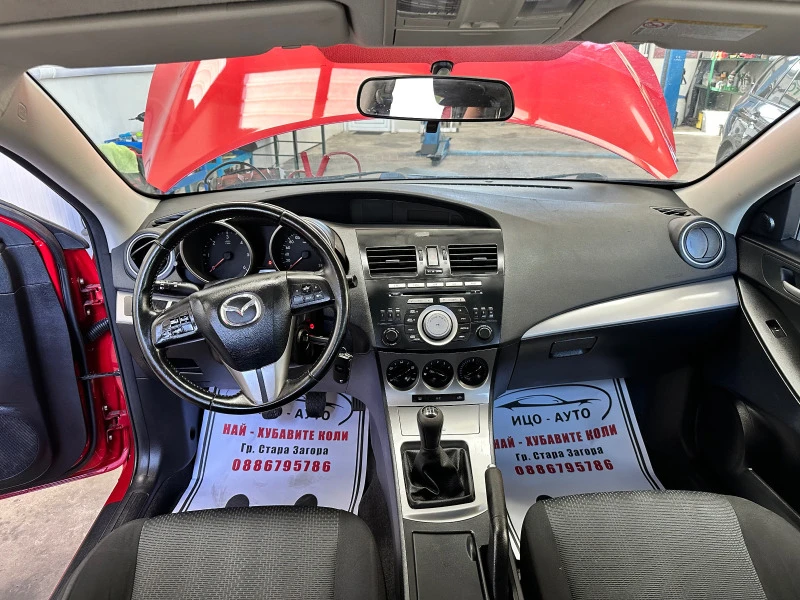 Mazda 3 1.6hdi 109к.с Евро 5 , снимка 11 - Автомобили и джипове - 46349625