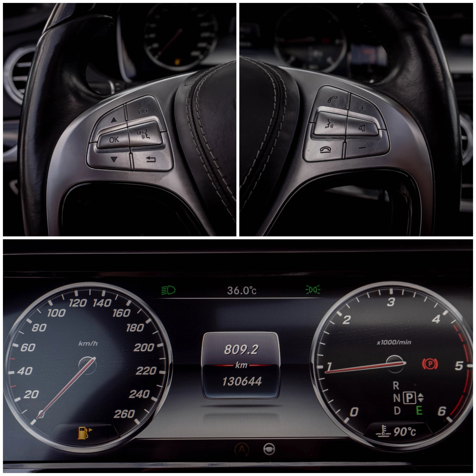 Mercedes-Benz S 350 d-LONG-4-MATIC-130 644KM-6М ГАРАНЦИЯ!, снимка 16 - Автомобили и джипове - 55843561