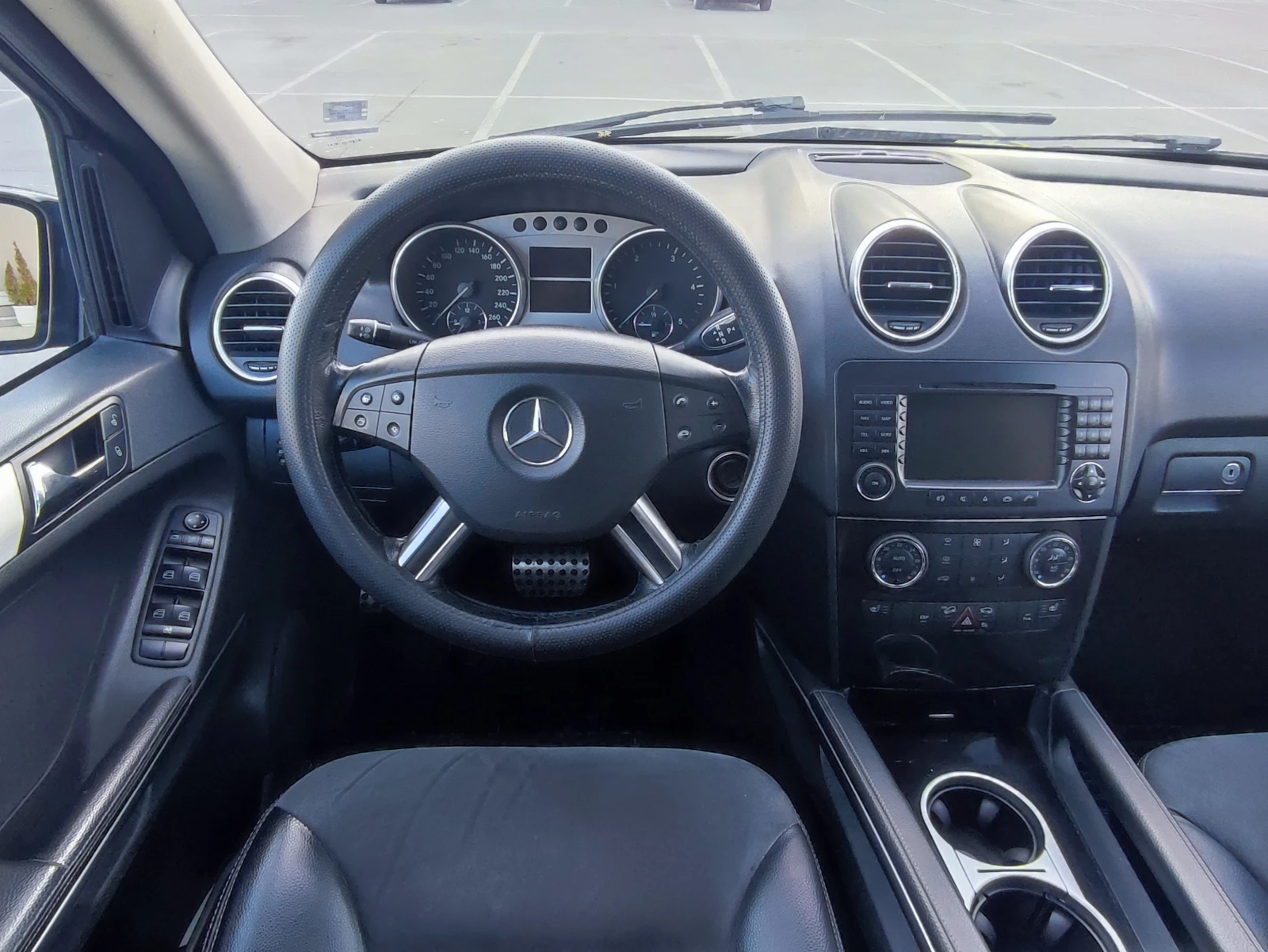 Mercedes-Benz ML 320 CDI-SPORT-АВТОМАТ-НАВИГАЦИЯ-ПРУЖИНИ, снимка 10 - Автомобили и джипове - 55083548