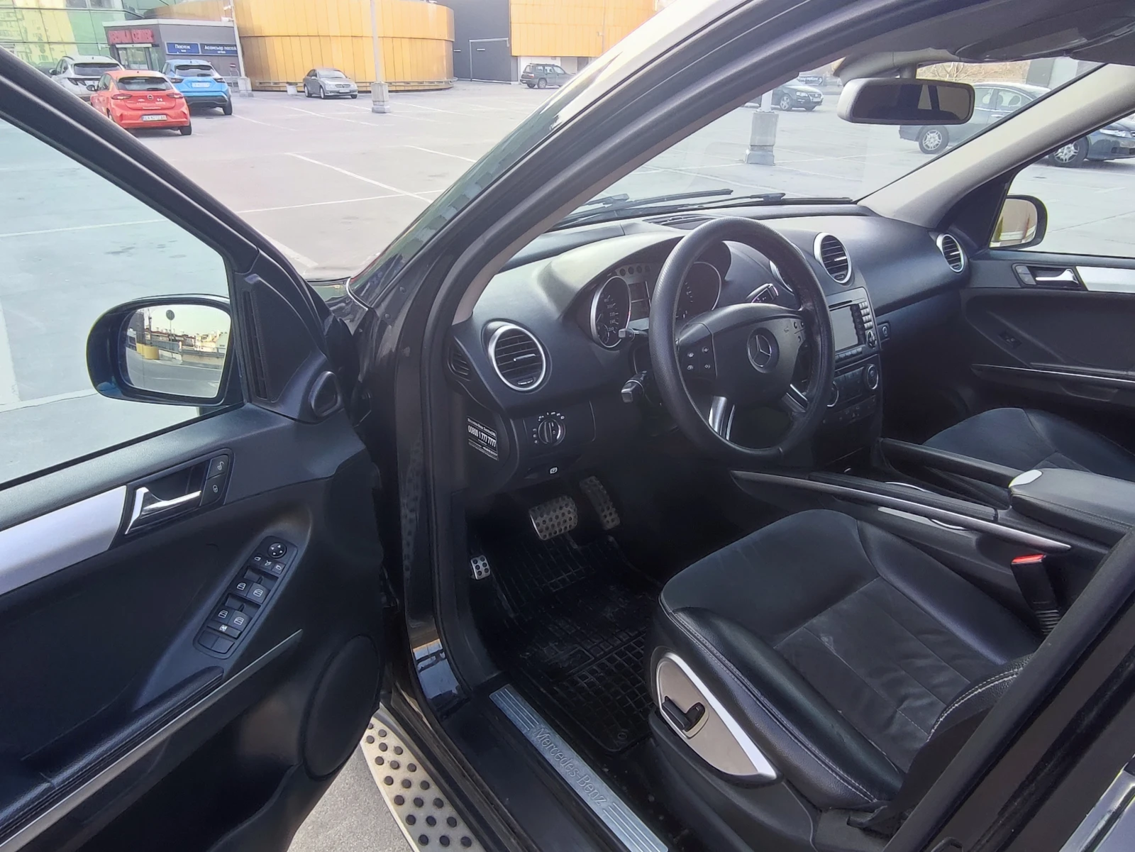 Mercedes-Benz ML 320 CDI-SPORT-АВТОМАТ-НАВИГАЦИЯ-ПРУЖИНИ, снимка 7 - Автомобили и джипове - 55083548