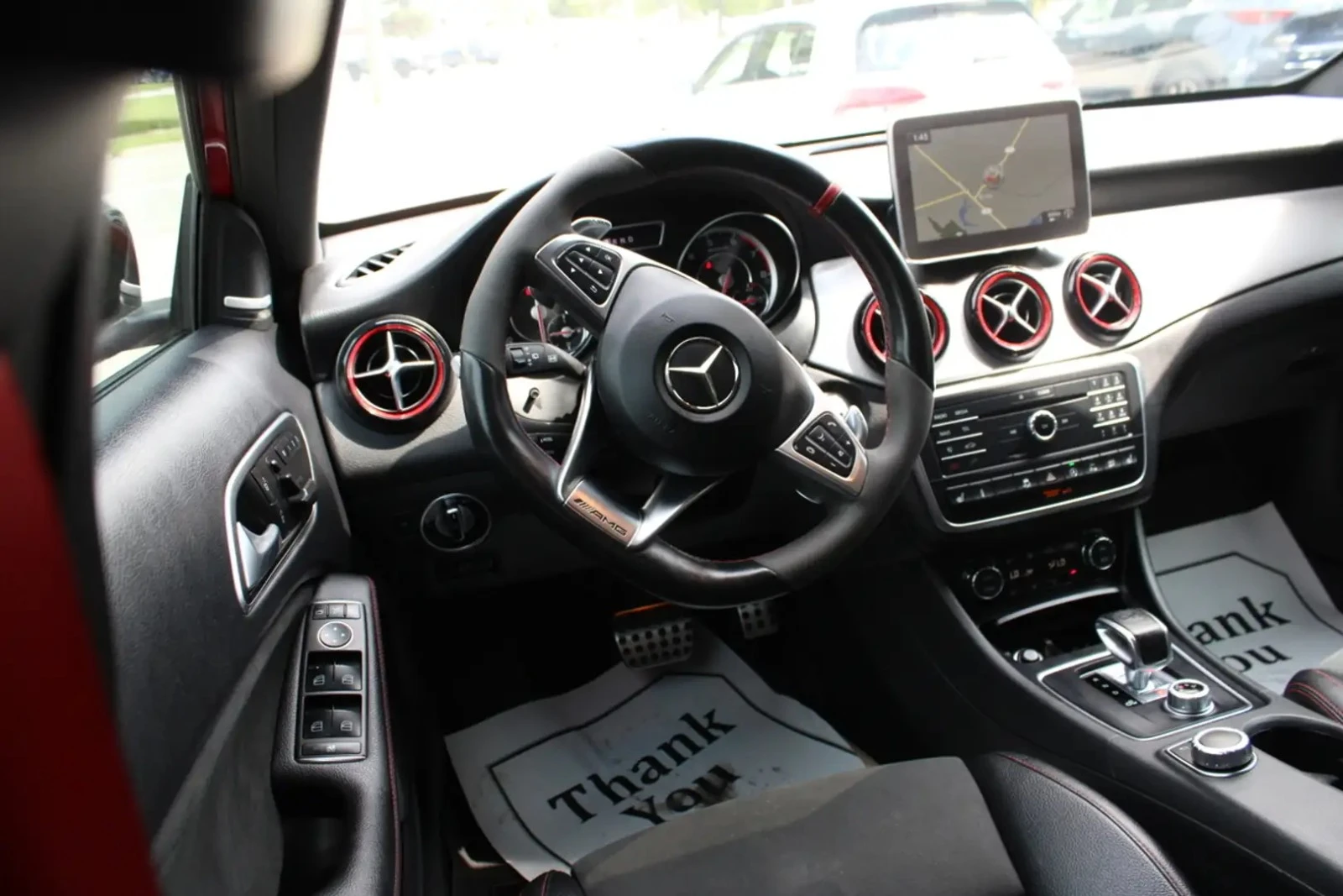 Mercedes-Benz GLA 45 AMG 4MATIC ЦЕНА ДО БЪЛГАРИЯ АВТОКРЕДИТ, снимка 12 - Автомобили и джипове - 55962116