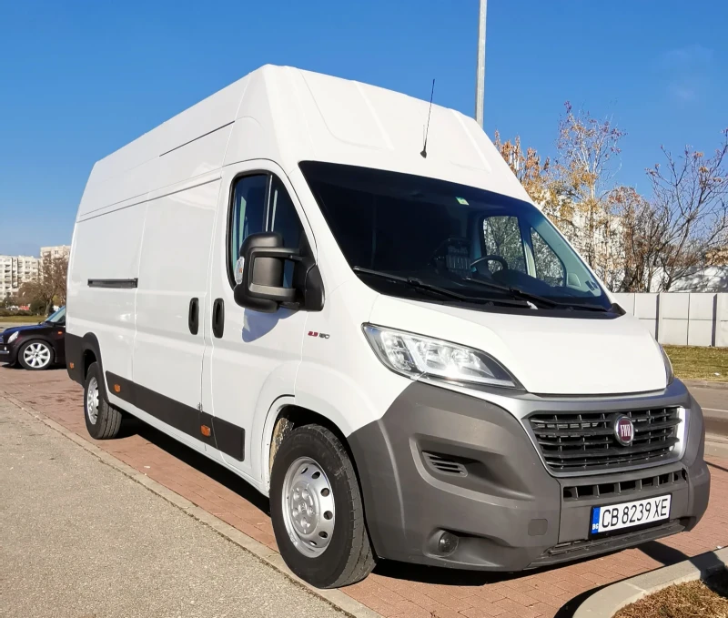 Fiat Ducato 2.3-180КС MAXI EURO 6 АВТОПИЛОТ ЛЕГЛО ПЕЧКА , снимка 1 - Бусове и автобуси - 48437052