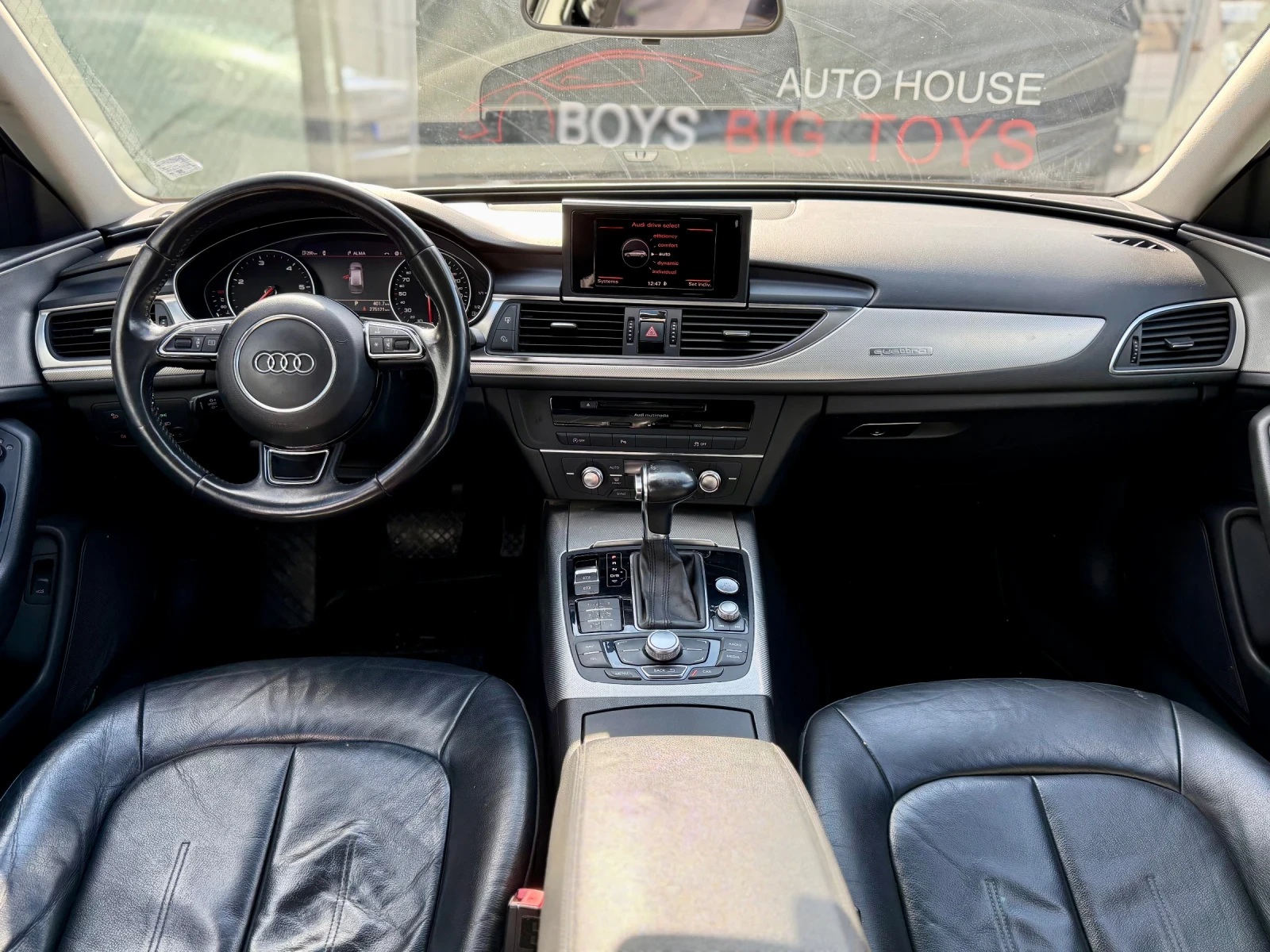 Audi A6 3.0TDI* S-Line* Кожа* Автомат* Уникат* , снимка 8 - Автомобили и джипове - 53730213