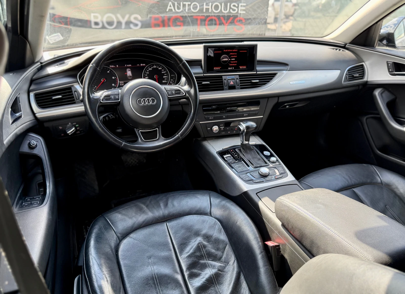 Audi A6 3.0TDI* S-Line* Кожа* Автомат* Уникат* , снимка 7 - Автомобили и джипове - 53730213