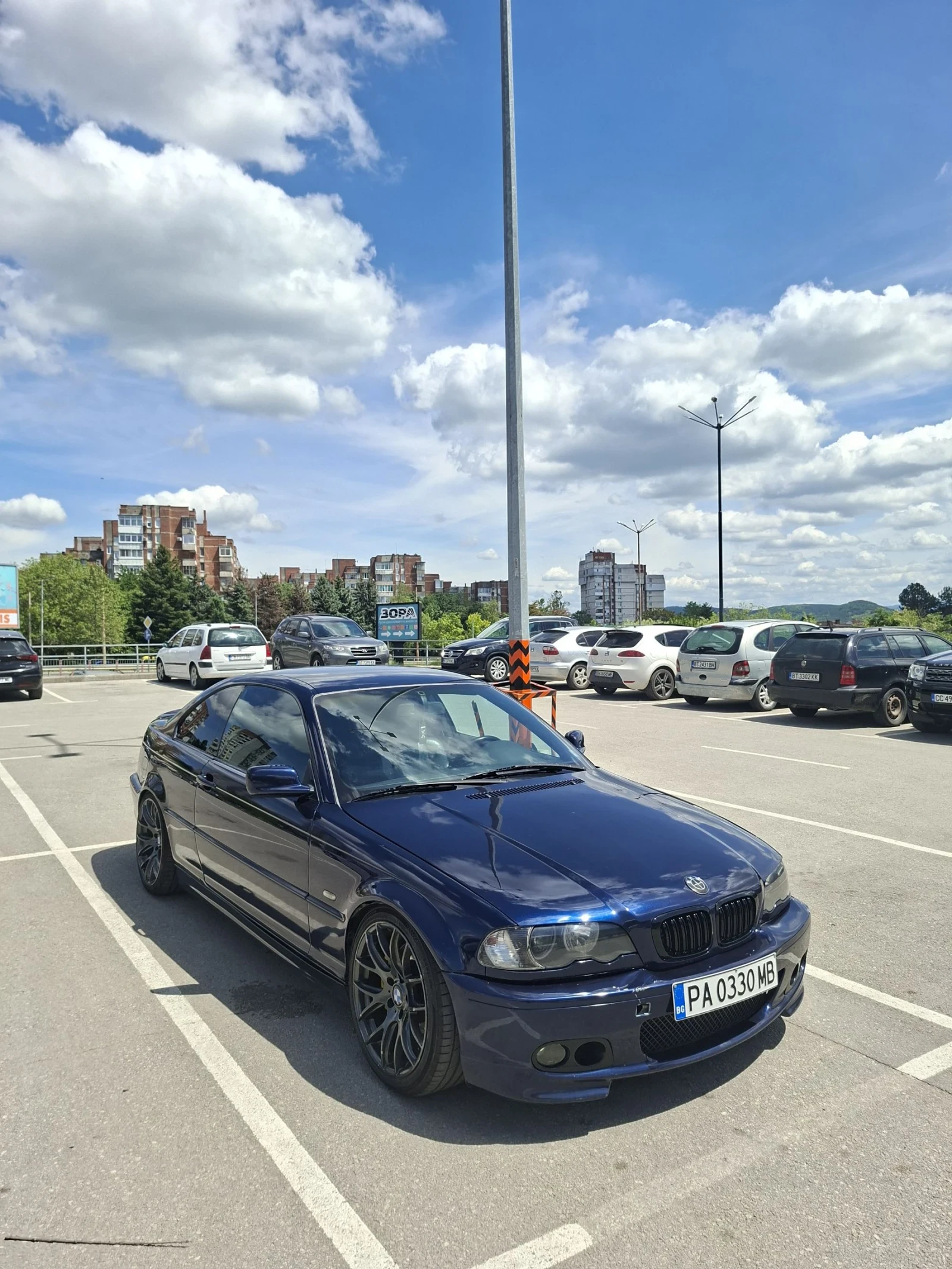 BMW 330 ci ръчка газ/бензин