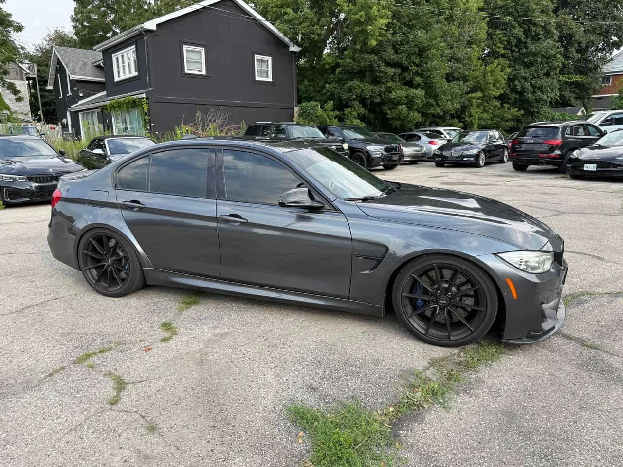 BMW M3 lane assist/360/HUD/cold air intakes, снимка 4 - Автомобили и джипове - 55439360