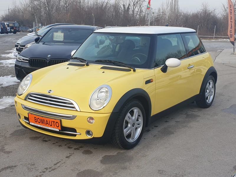 Mini Cooper 1.6i* KLIMA* 144000km!* , снимка 1 - Автомобили и джипове - 48756537