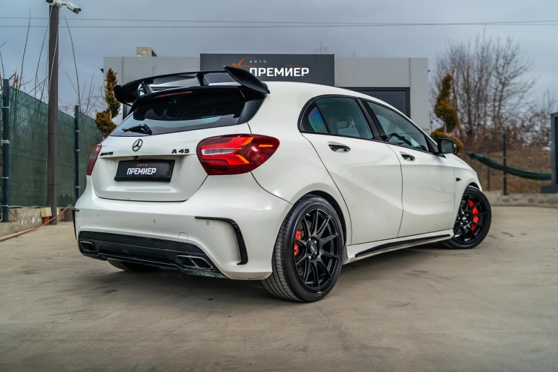 Mercedes-Benz A45 AMG 4 MATIC - EDITION ONE - БЯЛА ПЕРЛА!, снимка 3 - Автомобили и джипове - 49546227