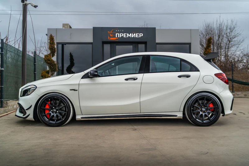 Mercedes-Benz A45 AMG 4 MATIC - EDITION ONE - БЯЛА ПЕРЛА!, снимка 6 - Автомобили и джипове - 49546227