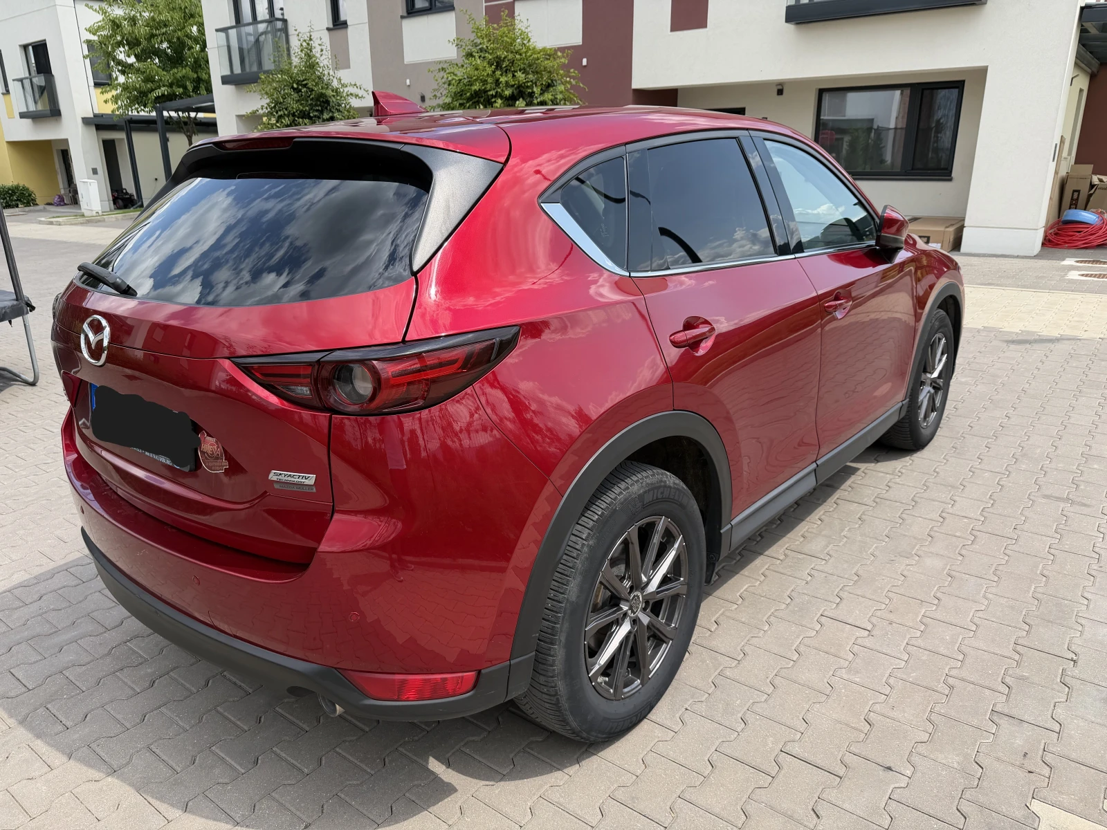 Mazda CX-5 2.2d AWD Sports Line с теглич, снимка 6 - Автомобили и джипове - 55777173
