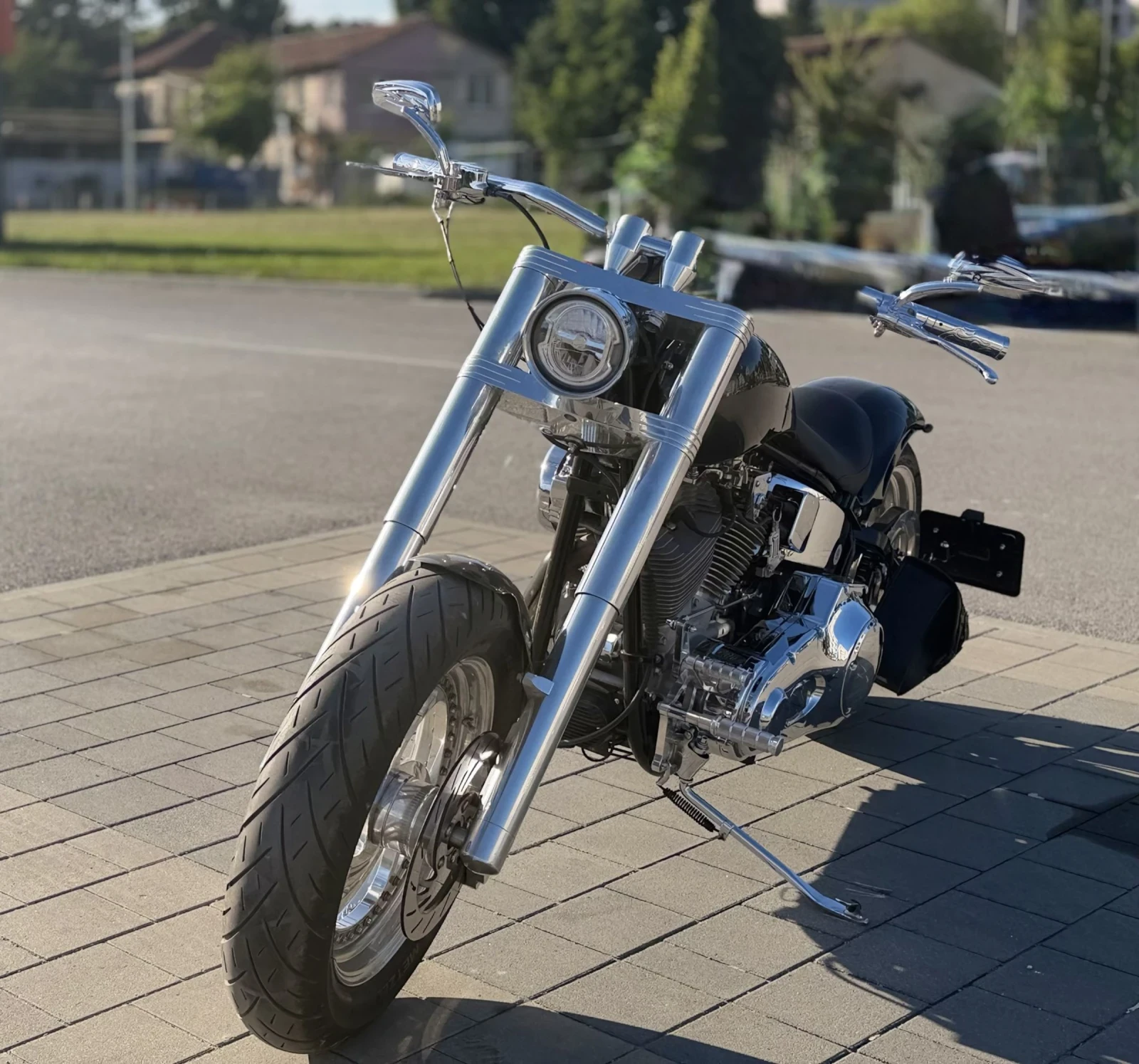 Harley-Davidson Softail FXST, снимка 2 - Мотоциклети и мототехника - 54736273