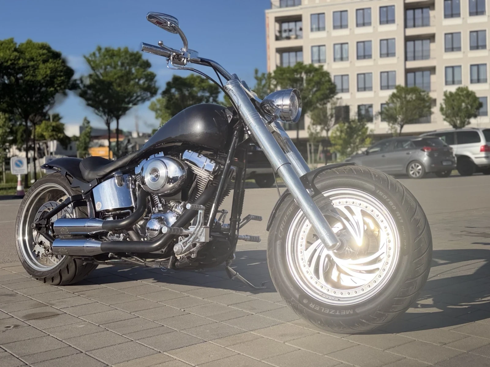 Harley-Davidson Softail FXST, снимка 3 - Мотоциклети и мототехника - 54736273