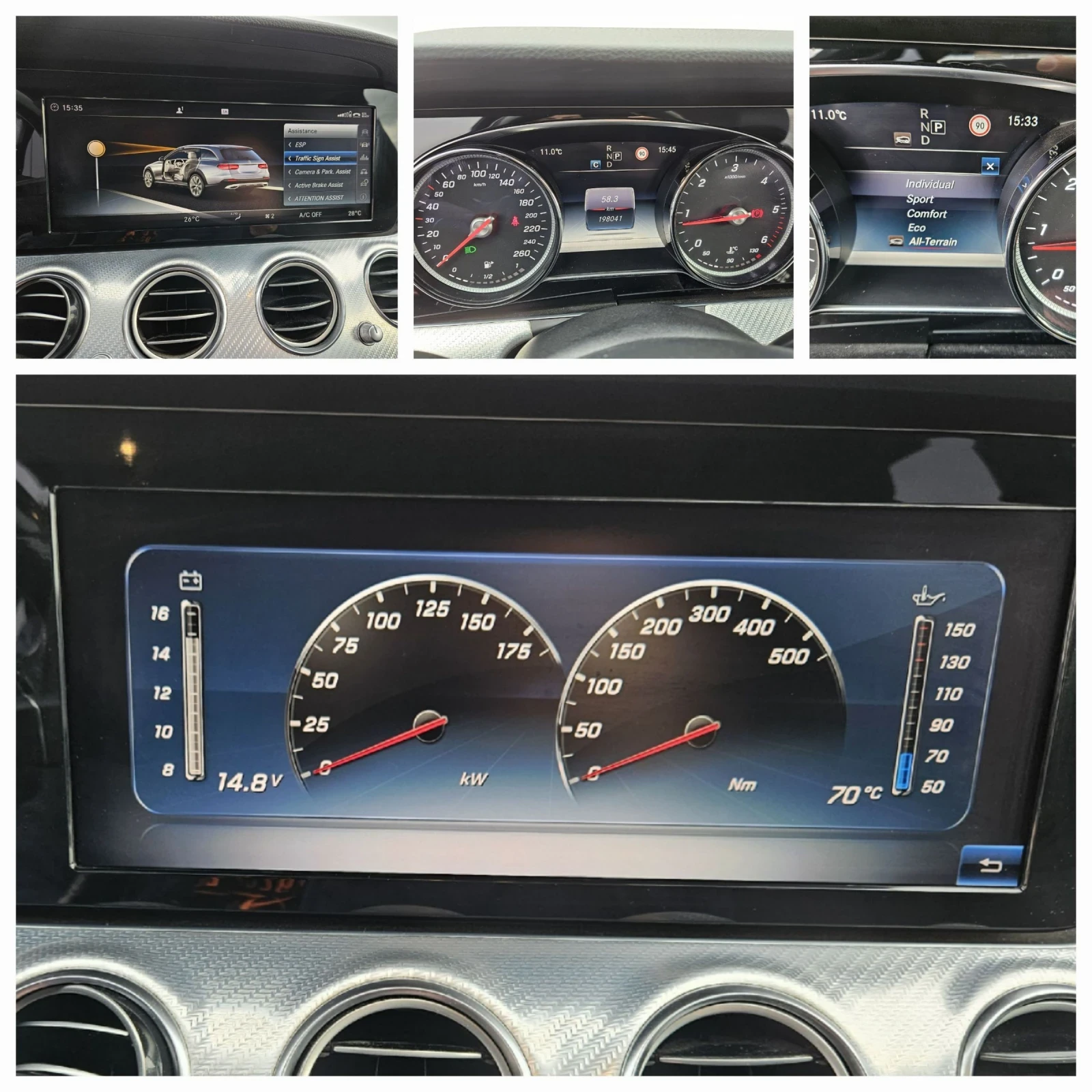 Mercedes-Benz E 220 D///LED///ALL TERRAIN///4x4///9G////// | Mobile.bg   11