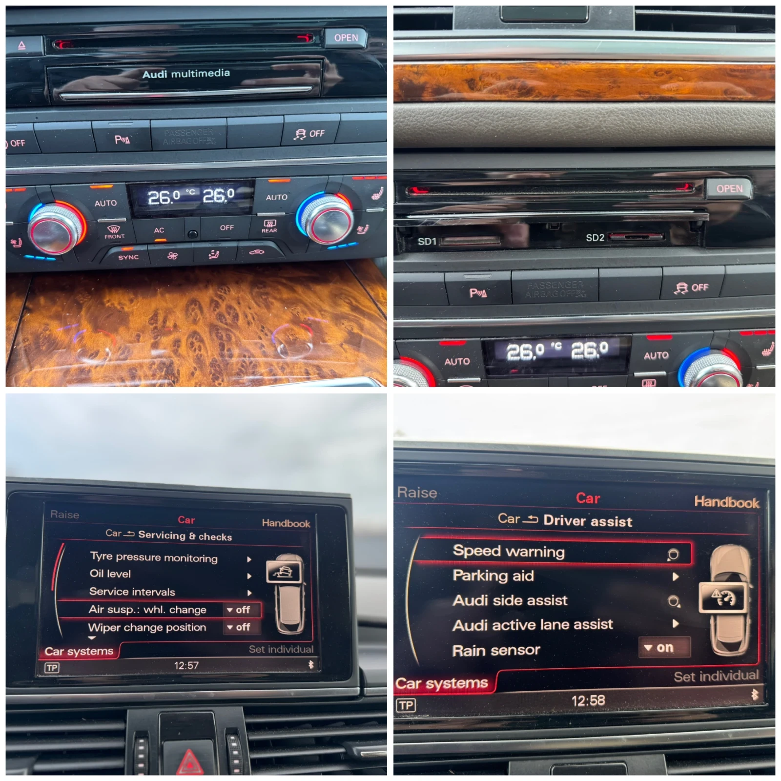 Audi A6 AUDI A6 3.0TDI FULL LED , снимка 12 - Автомобили и джипове - 53965562