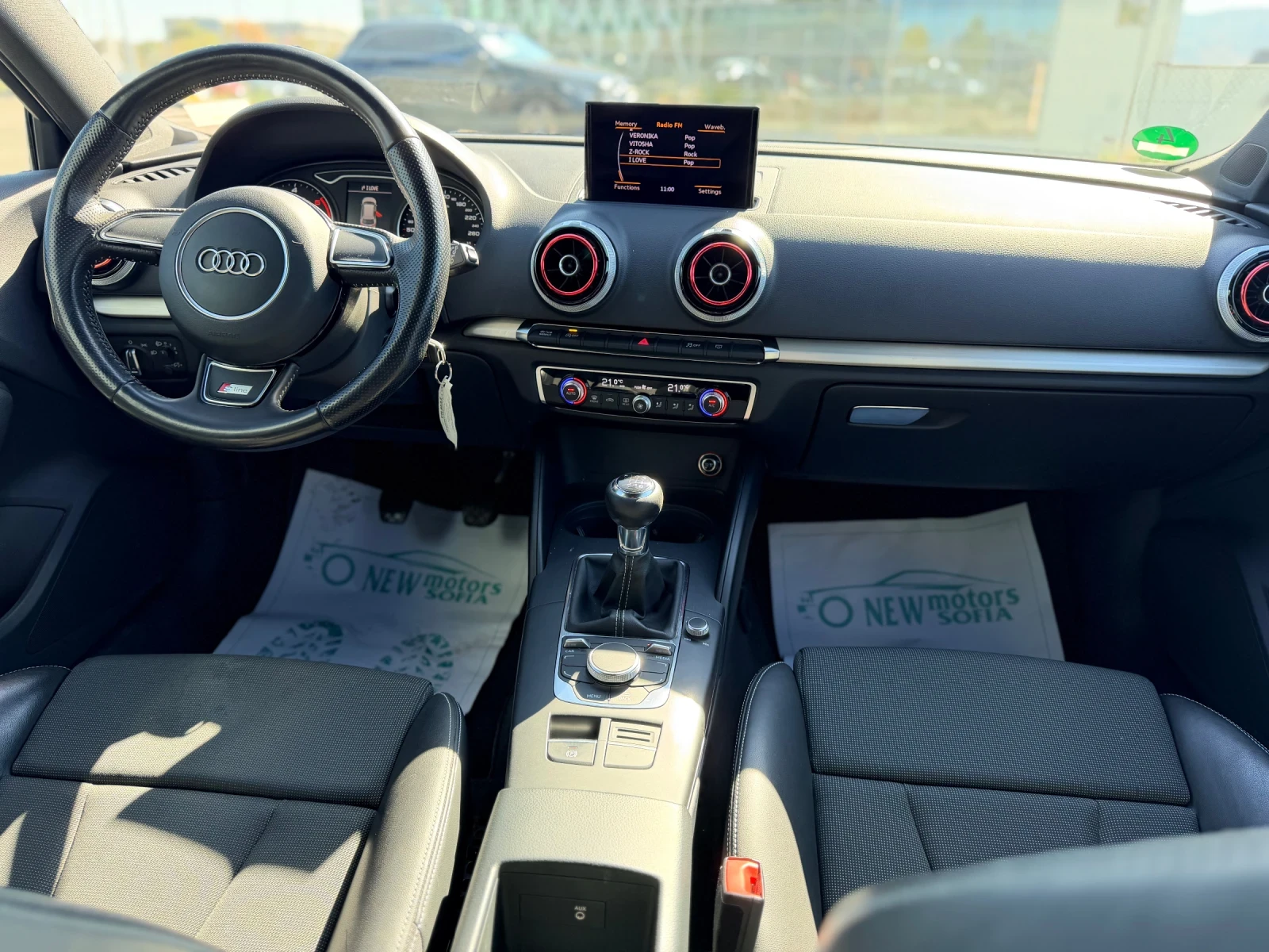 Audi A3 2.0TDI-S-Line-Сервизна история-Лизинг по 215евро, снимка 9 - Автомобили и джипове - 56309378
