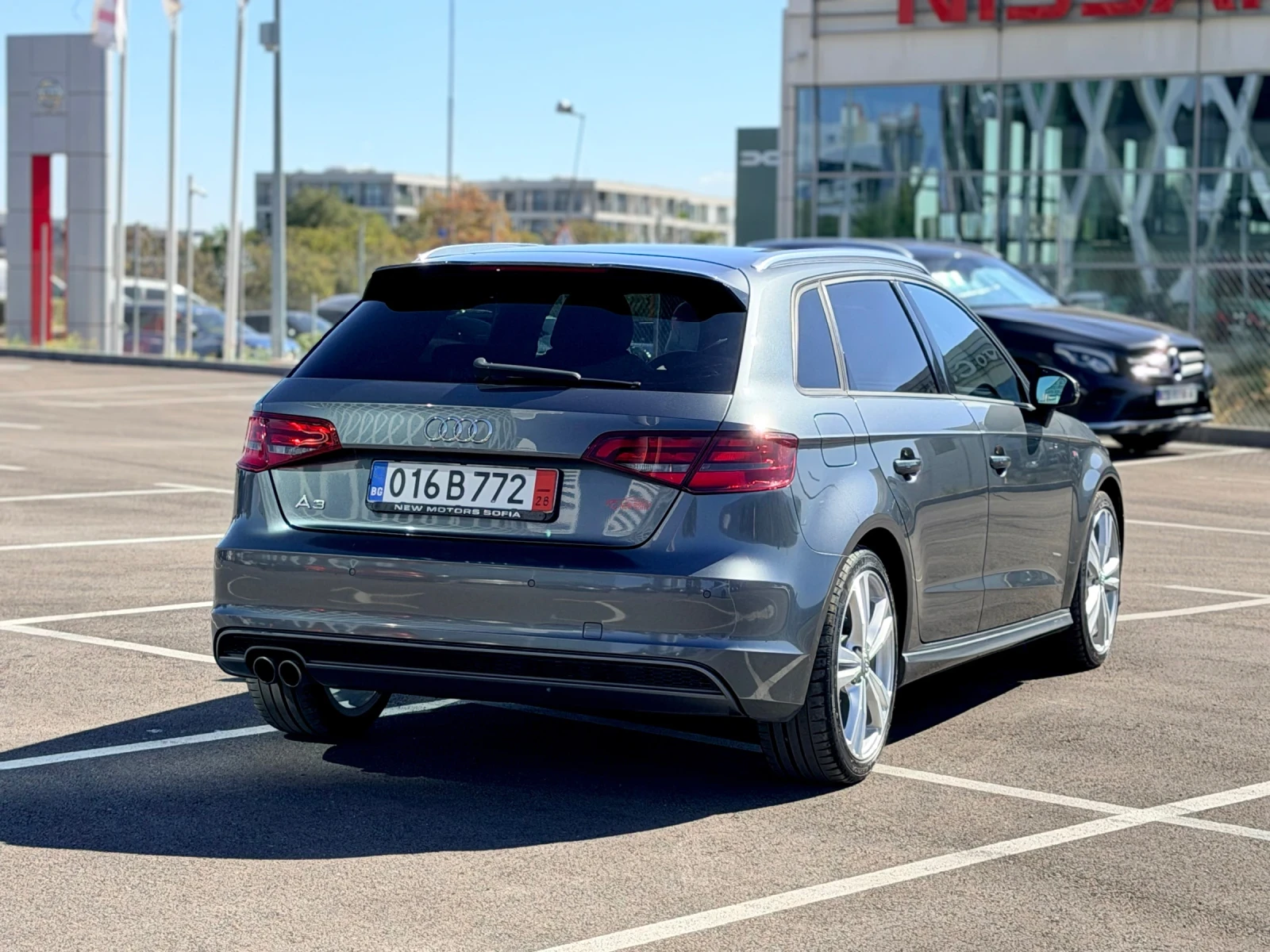 Audi A3 2.0TDI-S-Line-Сервизна история-Лизинг по 215евро, снимка 4 - Автомобили и джипове - 56309378