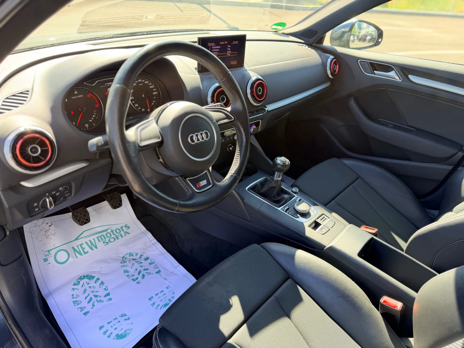 Audi A3 2.0TDI-S-Line-Сервизна история-Лизинг по 215евро, снимка 8 - Автомобили и джипове - 56309378
