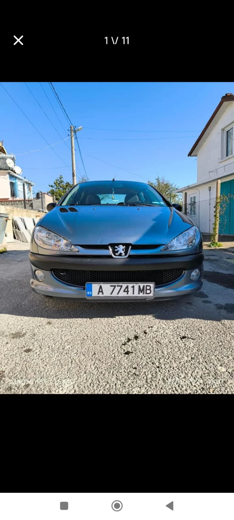 Peugeot 206, снимка 10 - Автомобили и джипове - 48390339