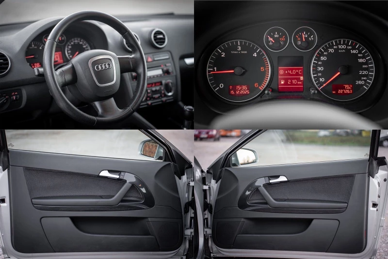 Audi A3 2.0TDI/140кс/8клапана/БИКСЕНОН/ВНОС ОТ ГЕРМАНИЯ, снимка 13 - Автомобили и джипове - 52813940