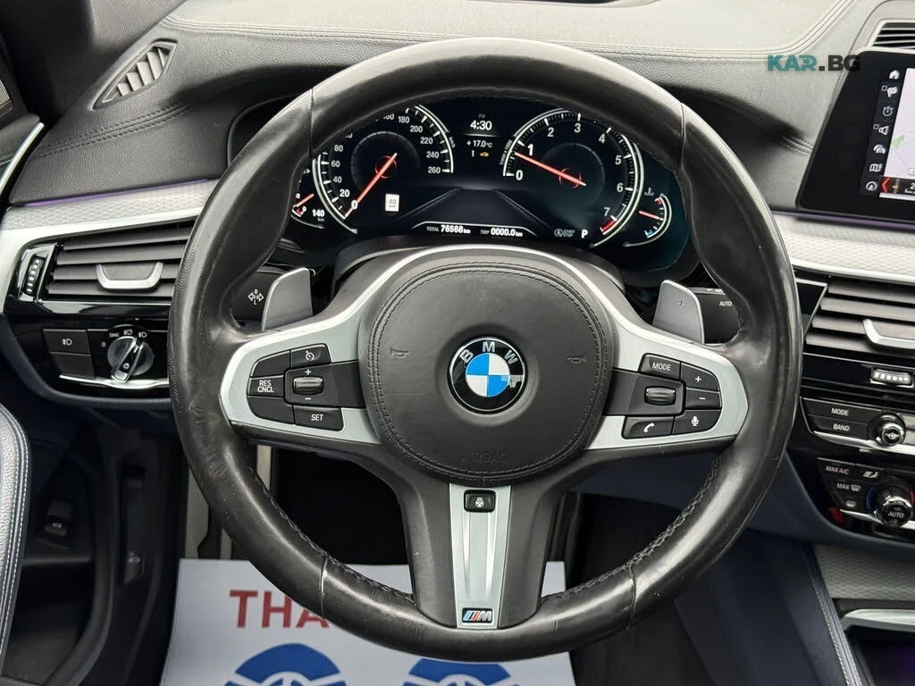 BMW 540 i HEAD-UP * M-SPORT * АвтоКредит * (ЦЕНА ДО БГ), снимка 9 - Автомобили и джипове - 54934424