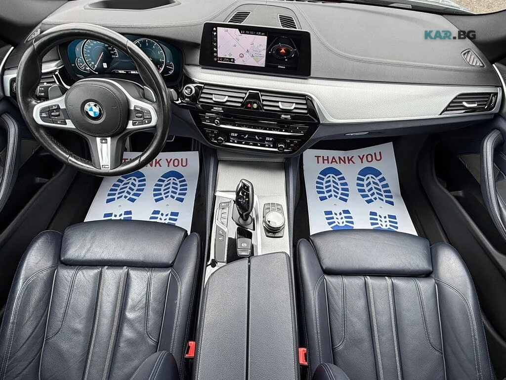 BMW 540 i HEAD-UP * M-SPORT * АвтоКредит * (ЦЕНА ДО БГ), снимка 7 - Автомобили и джипове - 54934424