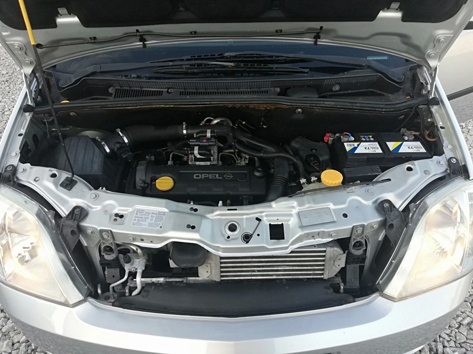 Opel Meriva 1.7D NAVI KLI, снимка 10 - Автомобили и джипове - 56634110