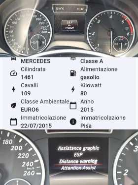 Mercedes-Benz A 180 CDI/6//SPORT//NAVI//EURO6/ | Mobile.bg    12