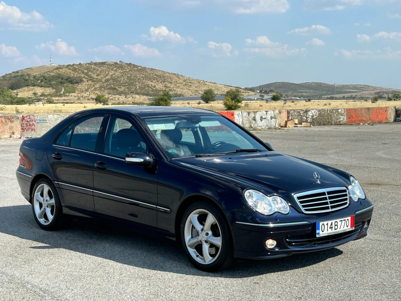 Mercedes-Benz C 230 V6 204 hp Avangarde 129.000 KM , снимка 1 - Автомобили и джипове - 47008254