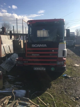 Scania 124 с кран, снимка 6