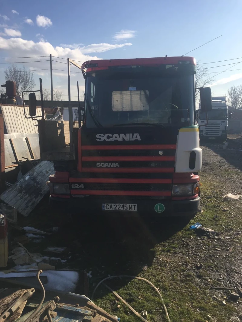 Scania 124 с кран, снимка 6 - Камиони - 48283266