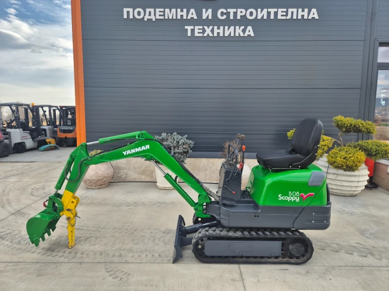 Багер Yanmar 1 тон / ПЕРФЕКТНО СЪСТОЯНИЕ !, снимка 2 - Индустриална техника - 53557577