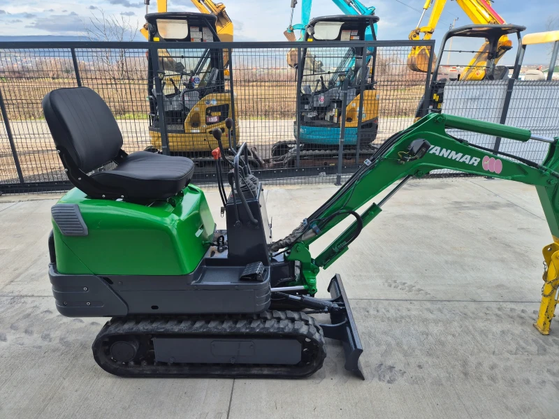 Багер Yanmar 1 тон / ПЕРФЕКТНО СЪСТОЯНИЕ !, снимка 6 - Индустриална техника - 53557577