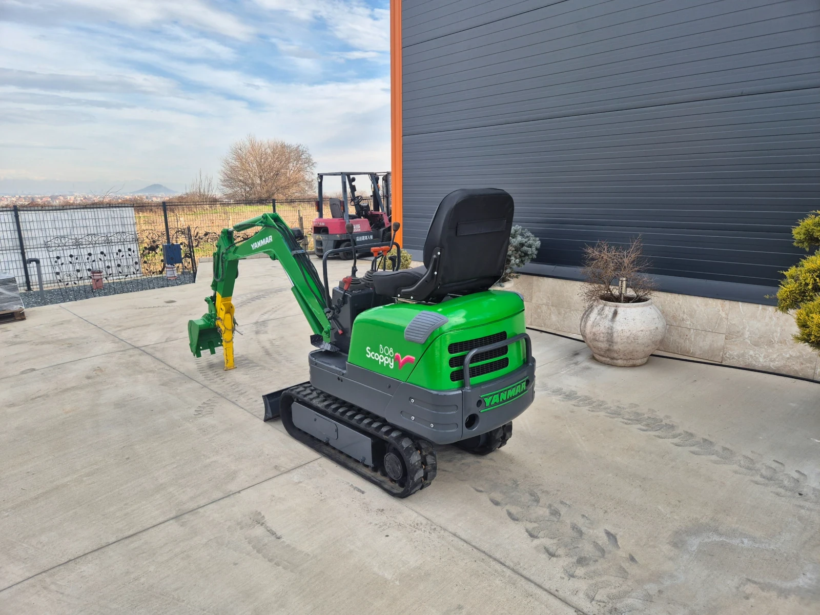 Багер Yanmar 1 тон / ПЕРФЕКТНО СЪСТОЯНИЕ ! - изображение 3