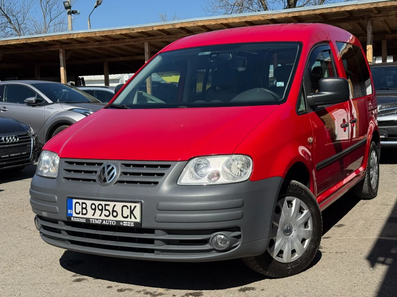 VW Caddy 2.0i EcoFuel (фабричен метан), снимка 1 - Автомобили и джипове - 49562112