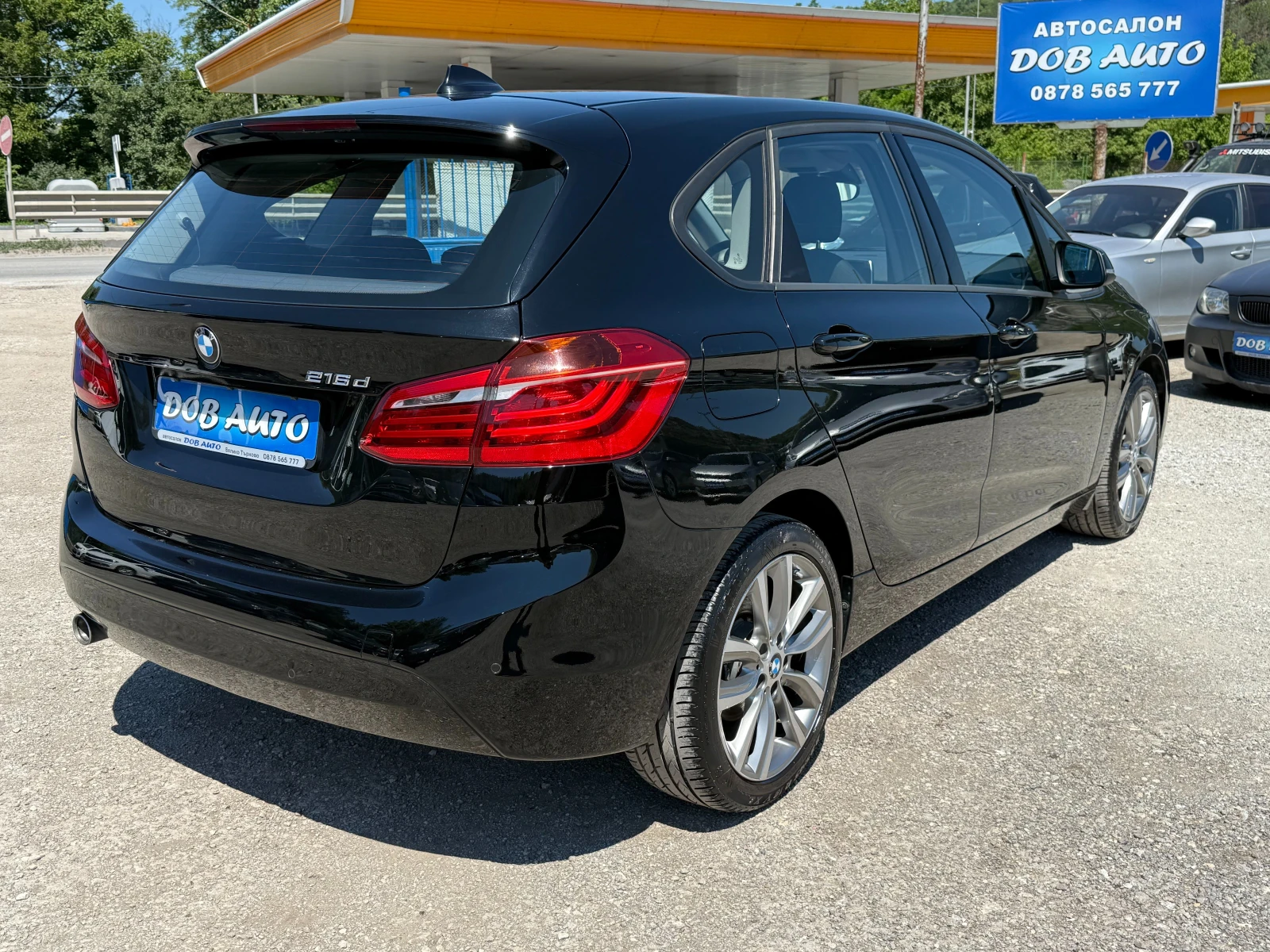BMW 216 САМОПАРКИРАНЕ-NAVI-LED-ПАРКТРОНИК-146000km - изображение 6
