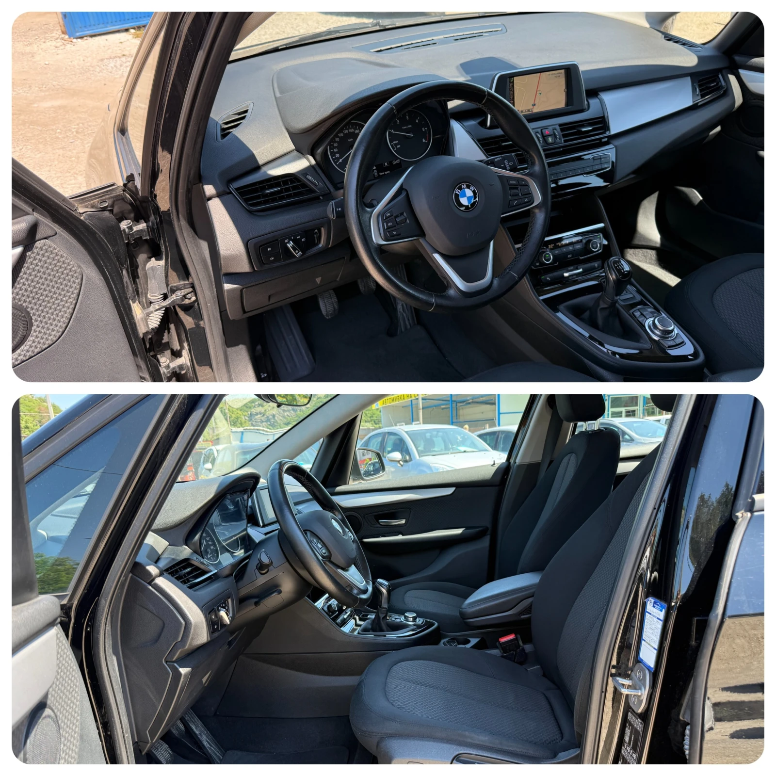 BMW 216 САМОПАРКИРАНЕ-NAVI-LED-ПАРКТРОНИК-146000km - изображение 9