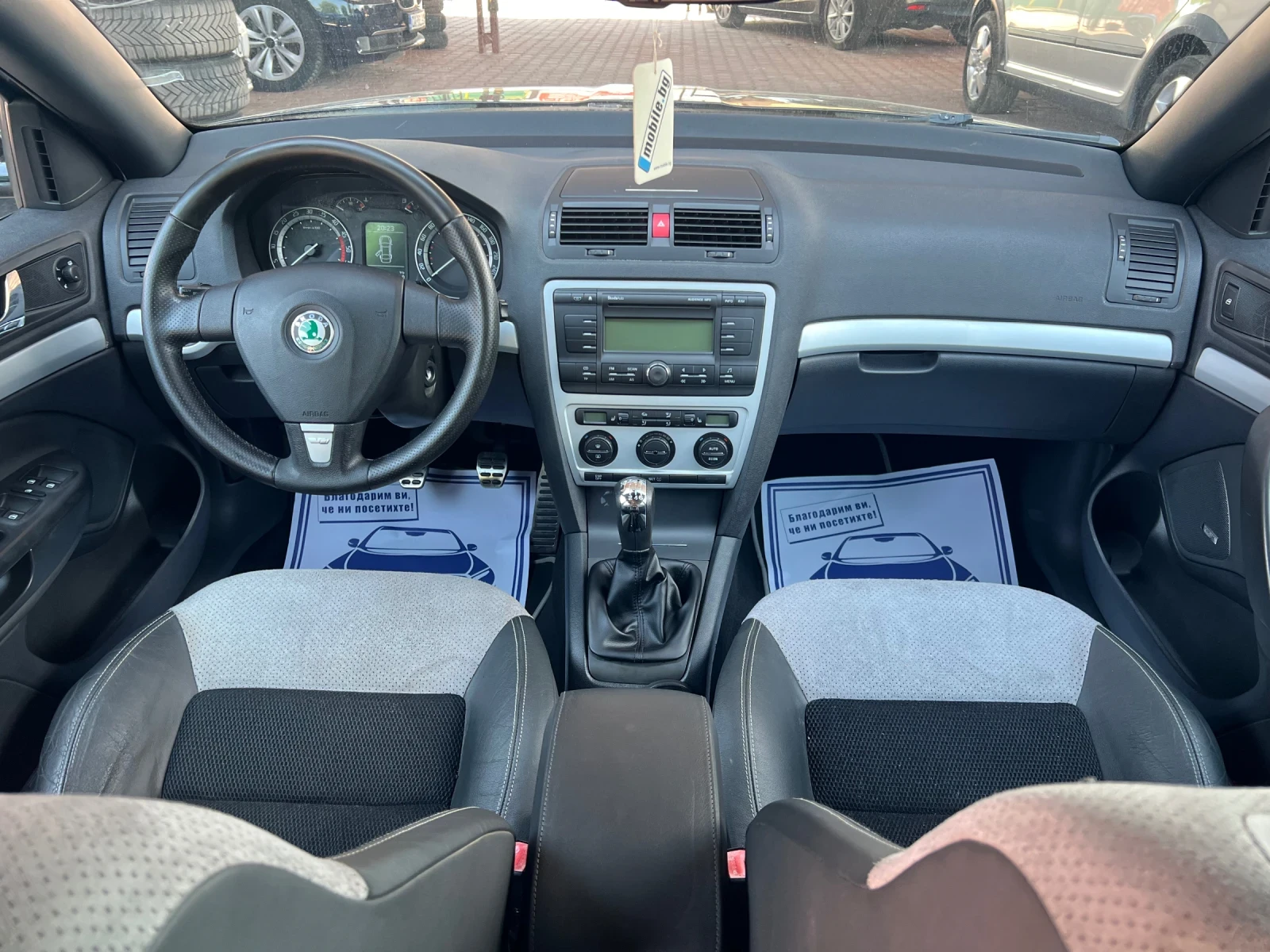 Skoda Octavia VRS 2.0TDI* ШВЕЙЦАРИЯ* КОЖА* КСЕНОН* , снимка 11 - Автомобили и джипове - 54801532