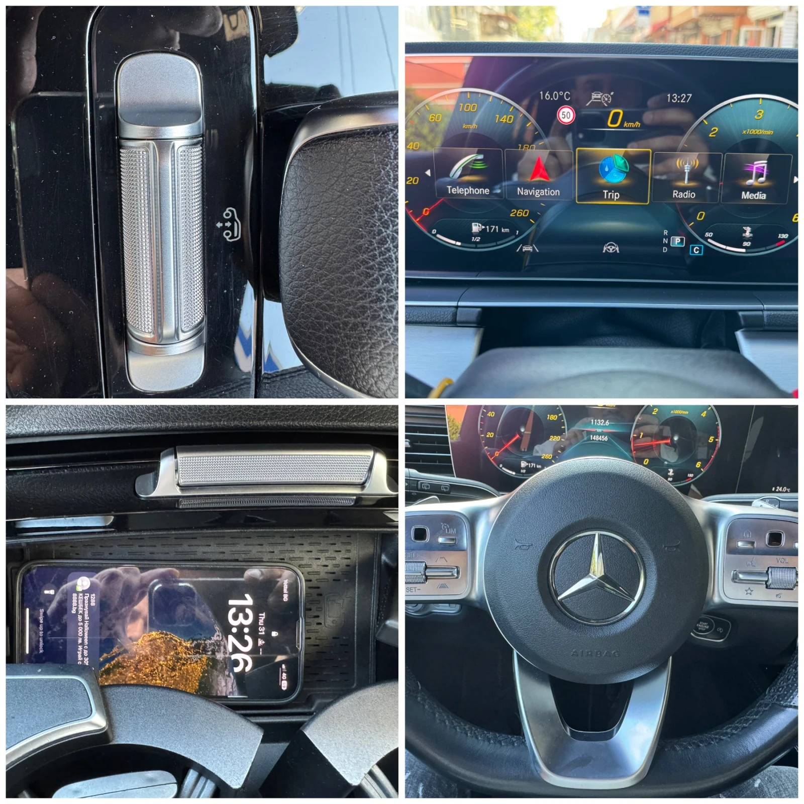 Mercedes-Benz GLE 350 AMG line NIGHT  BURMESTER CAMERA360  | Mobile.bg   15