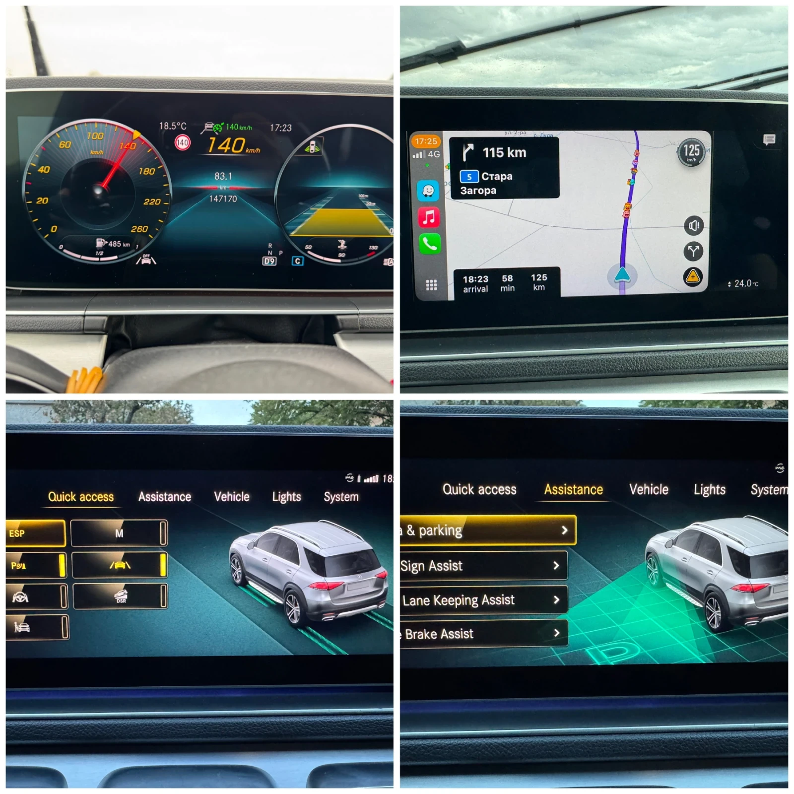 Mercedes-Benz GLE 350 AMG line NIGHT  BURMESTER CAMERA360  | Mobile.bg   12