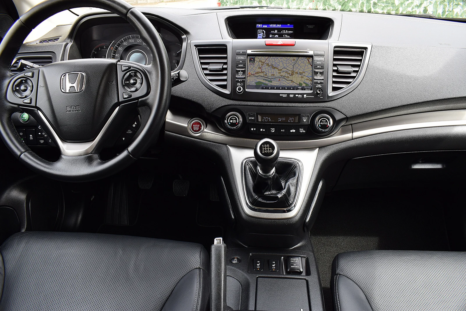 Honda Cr-v 2.2ШВЕЙЦАРИЯ-ДИСТРОНИК/КОЖА/НАВИ/LANE ASSIST/ПАНОР, снимка 12 - Автомобили и джипове - 54183464