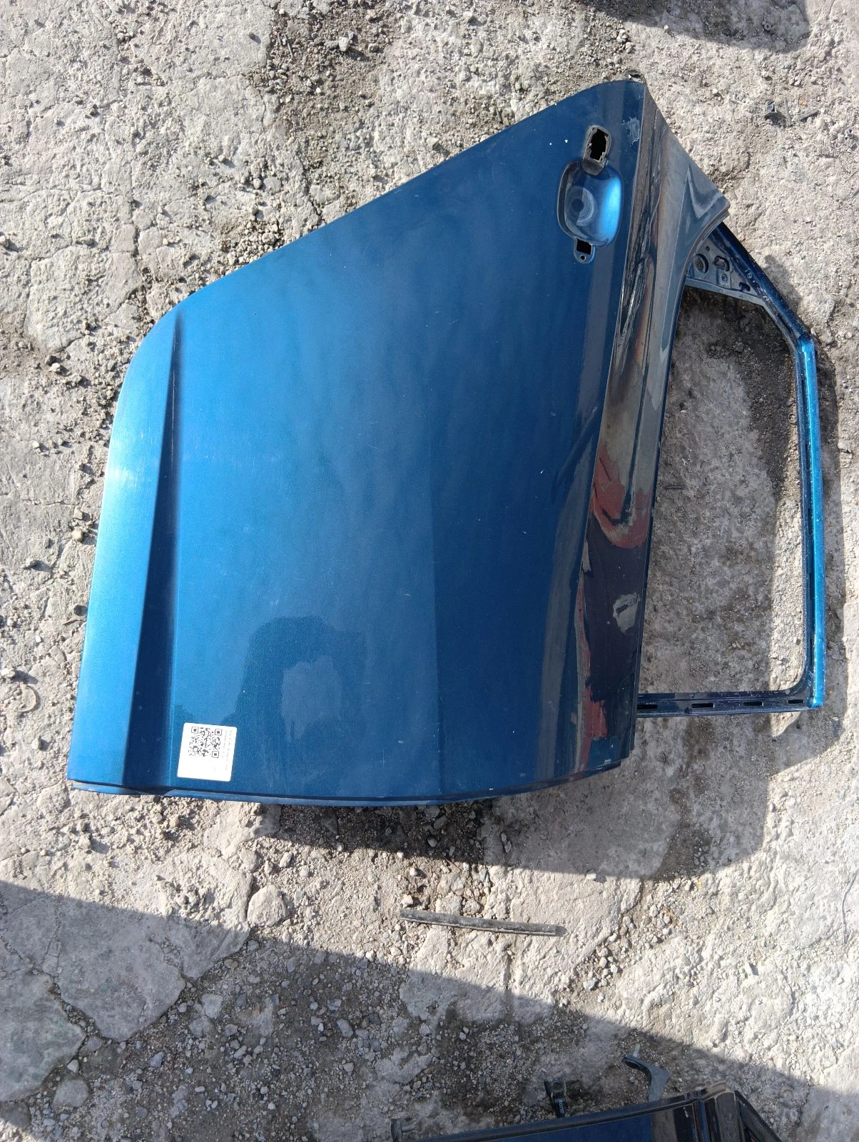 врата дясна задна синя хечбек Seat Ibiza