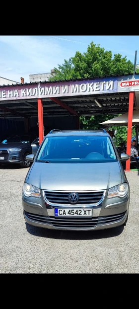 VW Touran ПОДГРЕВ, КОЖА, 6СК., АВТОПИЛОТ , снимка 2