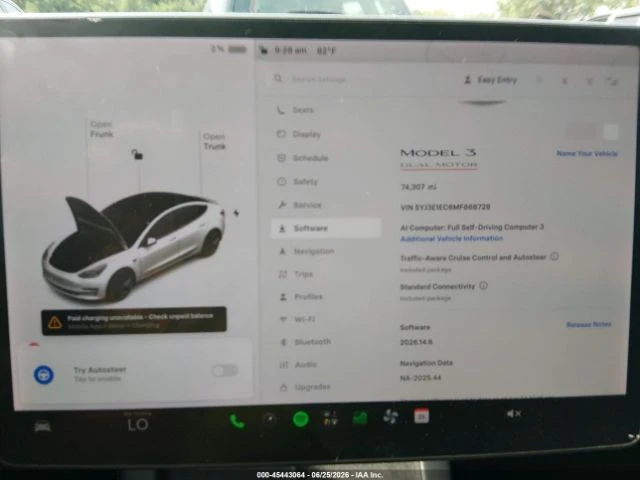 Tesla Model 3 PERFORMANCE DUAL MOTOR ALL-WHEEL DRIVE, снимка 8 - Автомобили и джипове - 55703042