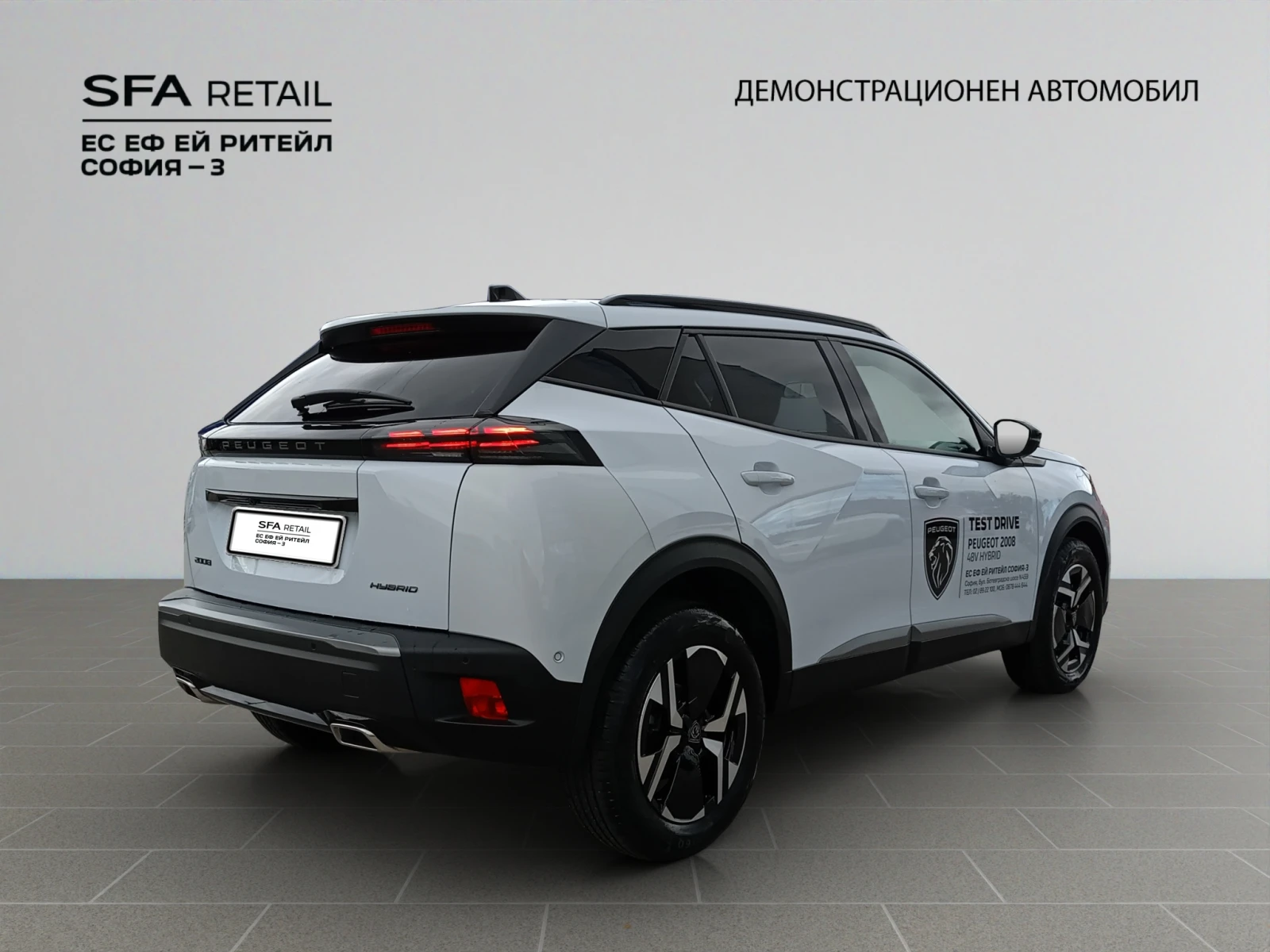 Peugeot 2008 ALLURE 1.2 PureTech 145 HYBRID 48V e-DCS6 EURO 6.4 | Mobile.bg   5