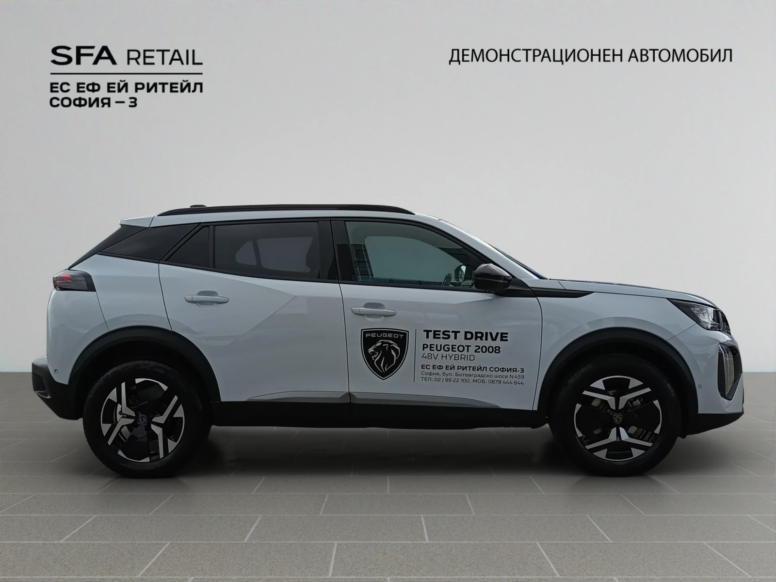 Peugeot 2008 ALLURE 1.2 PureTech 145 HYBRID 48V e-DCS6 EURO 6.4 | Mobile.bg   4